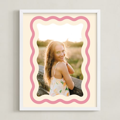 This is a seashell photo art by Robert and Stella called wavy: framed photo