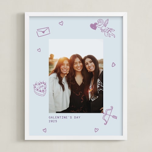 This is a lilac photo art by Cass Loh called wings and things: portrait framed photo