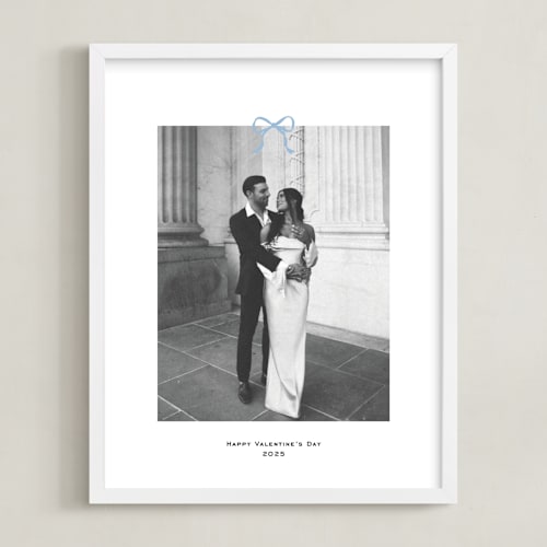 This is a sky photo art by Annie Shapiro called small bow: portrait framed photo