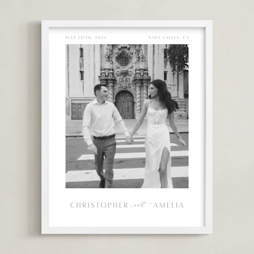 This is a silver photo art by Blustery August called be there: portrait framed photo