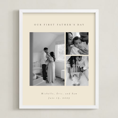 This is a vanilla photo art by Emily Sabol Goss called family gallery: portrait framed photo