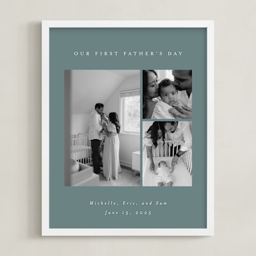 This is a jade photo art by Emily Sabol Goss called family gallery: portrait framed photo
