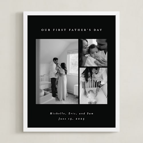 This is a noir photo art by Emily Sabol Goss called family gallery: portrait framed photo
