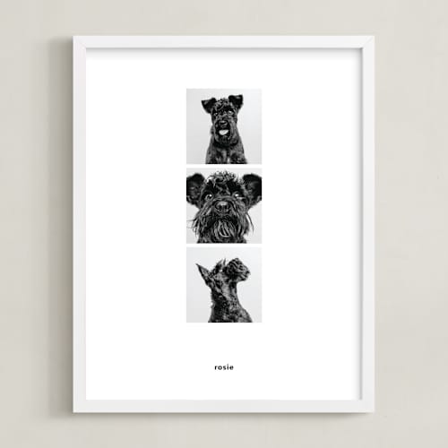 This is a cloud photo art with standard by JoAnn Jinks called triptych