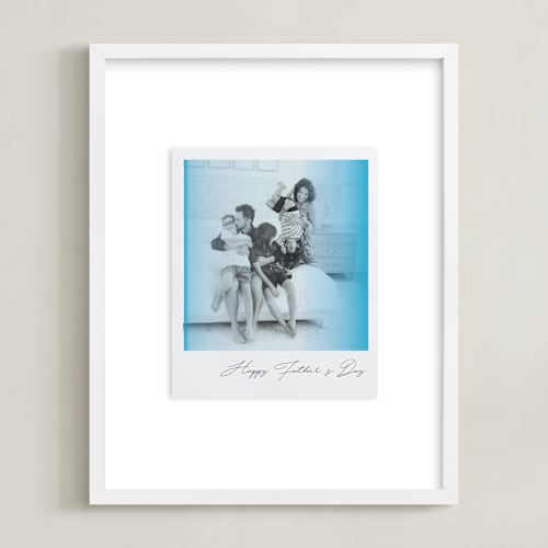 This is a sky photo art by Minted called classic snap: portrait framed photo