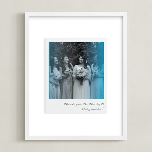 This is a sky photo art by Minted called classic snap (brides)