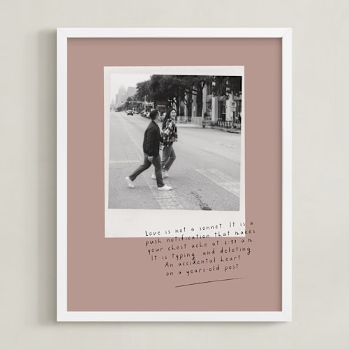 This is a rogue photo art with standard by Maja Cunningham called modern love: portrait