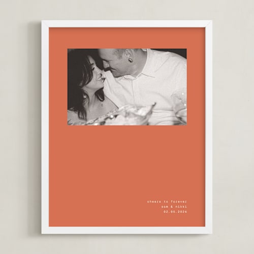 This is a sunrise photo art with standard by Blustery August called written