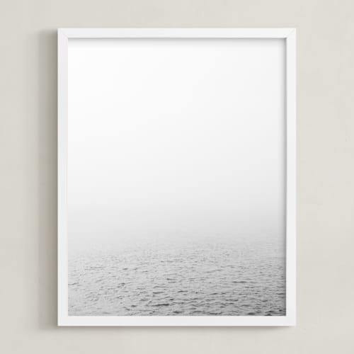 This is a fog grey art by Emily Denis called breathe