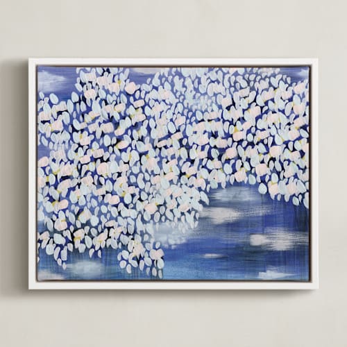 This is a sodalite blue art by Denise Wong called billow