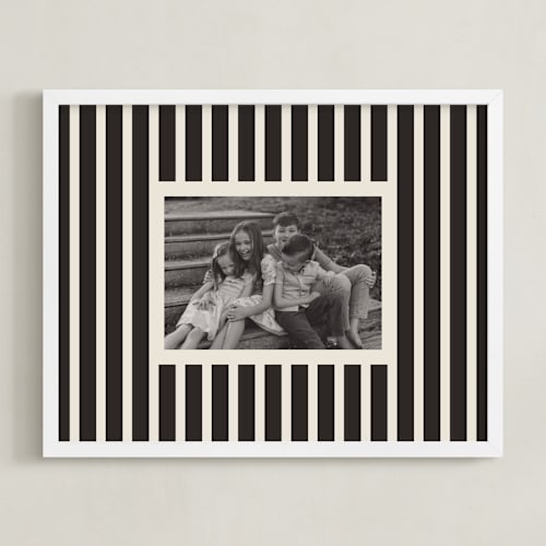 This is a charcoal photo art with standard by Kercia Jane called classically striped: landscape