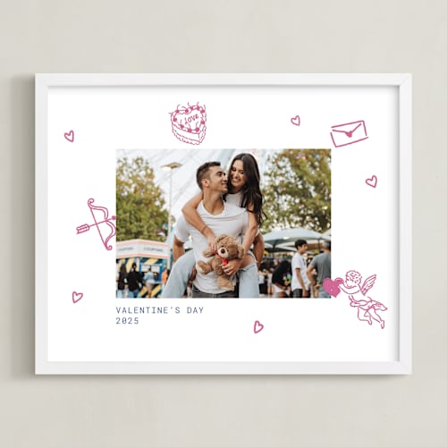 This is a cotton candy photo art by Cass Loh called wings and things: landscape framed photo