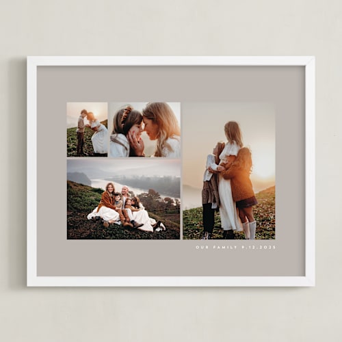 This is a mist photo art by Angela Garrick called four photo: landscape framed photo