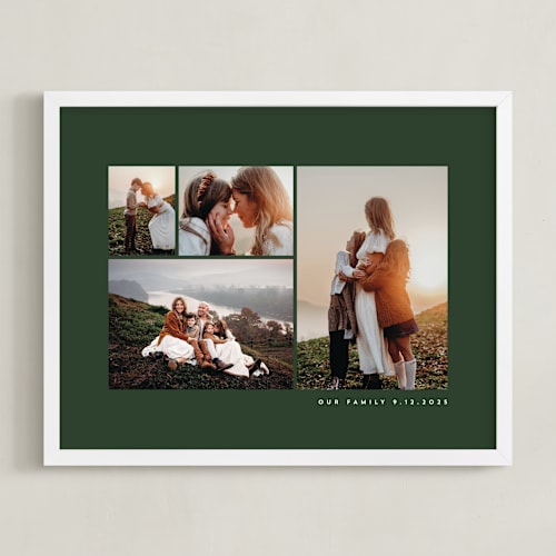 This is a forest photo art by Angela Garrick called four photo: landscape framed photo