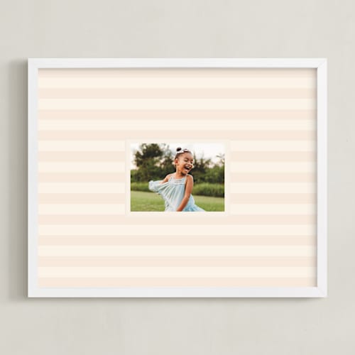 This is a sand photo art with standard by Olivia Kanaley Inman called coastal stripe: landscape