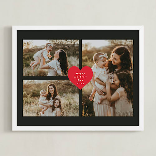 This is a tuxedo photo art by Stacy Maalouf called heart tag: landscape framed photo