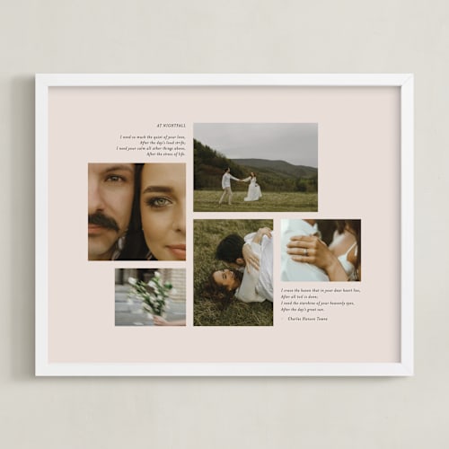 This is a petal photo art with standard by Emily Sabol Goss called harmony