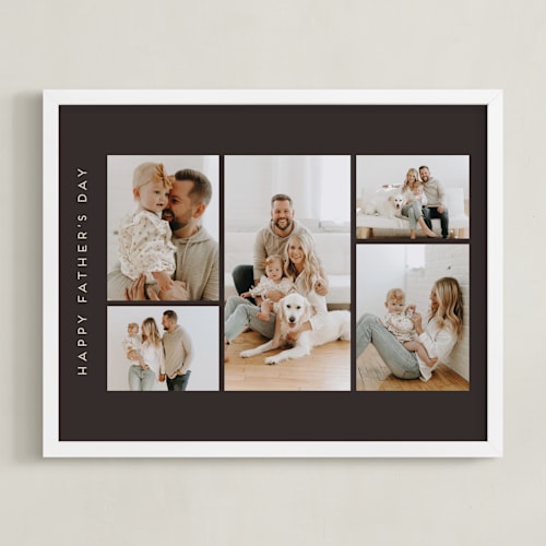 This is a charcoal photo art with standard by Morgan Kendall called grid five photo: framed photo