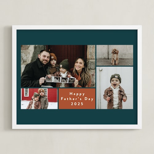 This is a retro photo art by elithing called modern collage four photo: framed photo