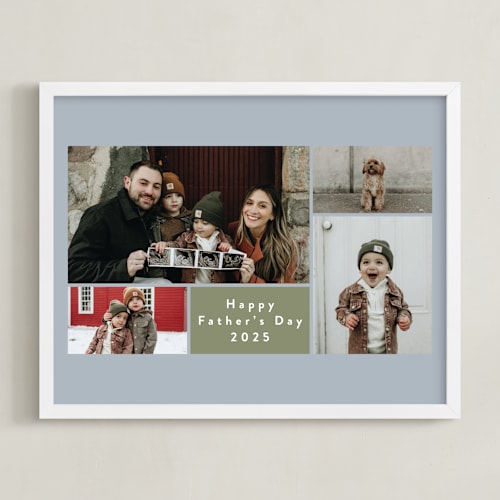 This is a vintage photo art with standard by elithing called modern collage four photo: framed photo