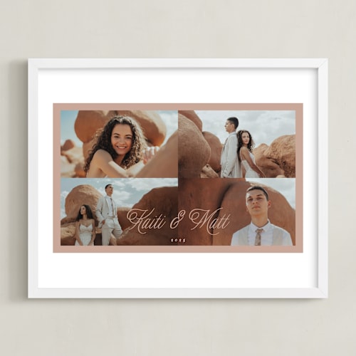 This is a sand photo art by Pati Cascino called scripted four photo: framed photo