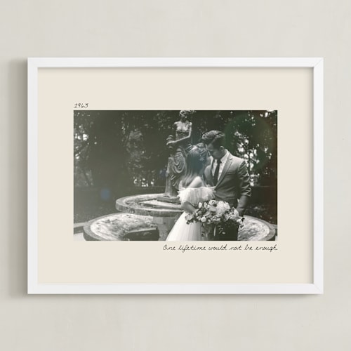 This is a bone photo art with standard by Brittney Jensen called love of a lifetime: landscape