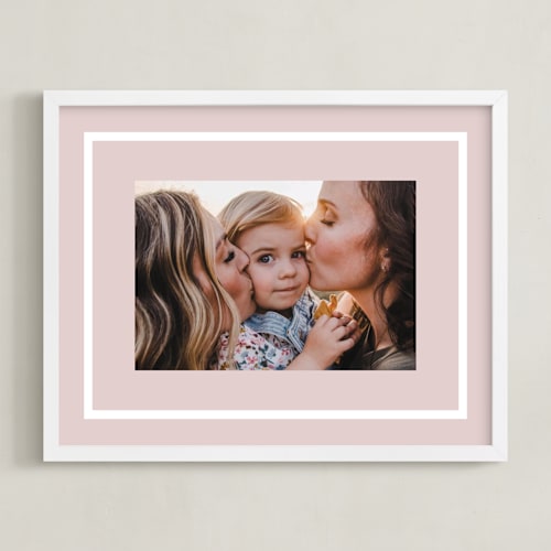 This is a blush photo art with standard by Angela Garrick called distant border: landscape