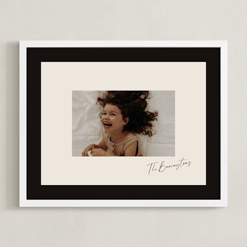 This is a vanilla photo art with standard by Lori Wemple called bold frame: landscape