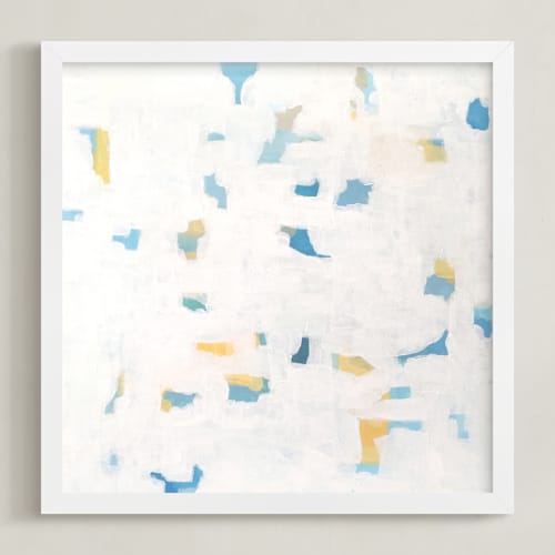 This is a sunlit blue art by tina johnson called sunlit blues