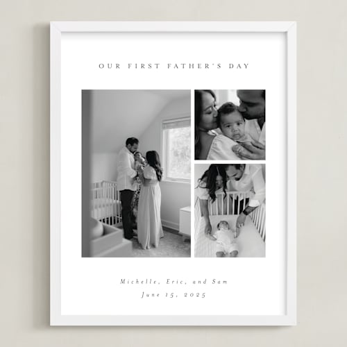 This is a snow photo art by Emily Sabol Goss called family gallery: portrait framed photo