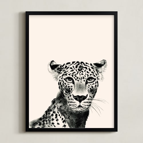 This is a sand art by Teju Reval called leopard