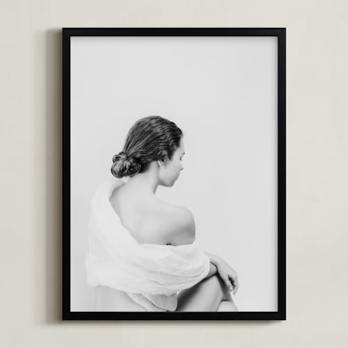 This is a subtle art by Ilze Lucero called reflection of sienna