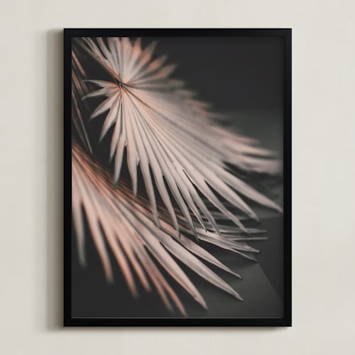 This is a shimmering copper art by Alicia Abla called copper ferns 1