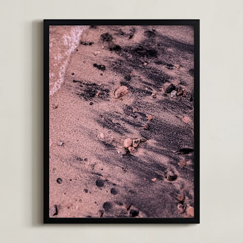 This is a copper art by Karly Rose Sahr called black sand iii