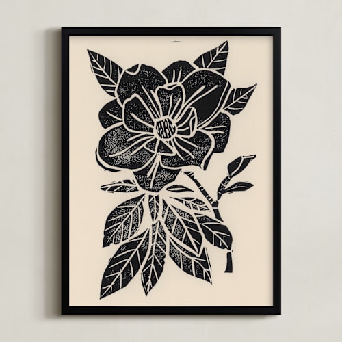 This is a sand art with standard by Sherley Ferreira called magnolia