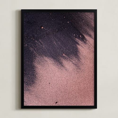 This is a copper art by Karly Rose Sahr called black sand ii