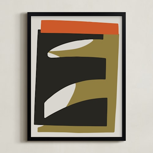 This is a subtle earth art with standard by Stefania Copertini called dual perspectives 1