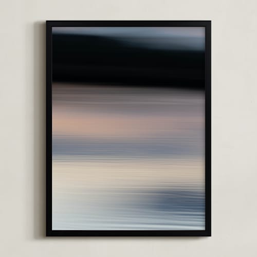 This is a shadow blue art by Em Hale called flowing dusk