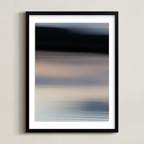 This is a shadow blue art by Em Hale called flowing dusk