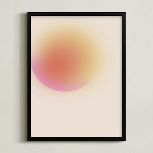 This is a saffron art by Maja Cunningham called new dawn