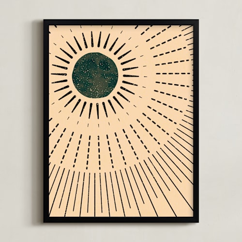 This is a daytime art by ThirtyOne Illustrations called this side of the equator i