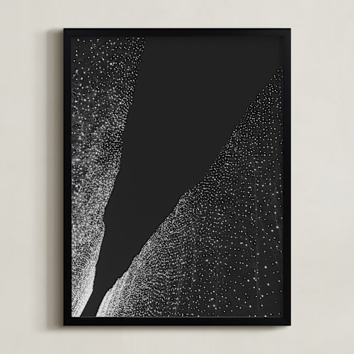 This is a midnight art by Lying on the grass called galaxy