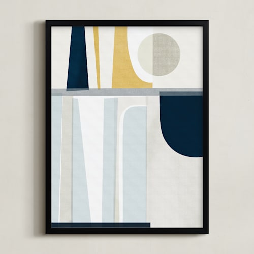 This is a midnight art by Liz Taylor Creative called meter
