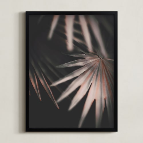 This is a shimmering copper art by Alicia Abla called copper ferns 2