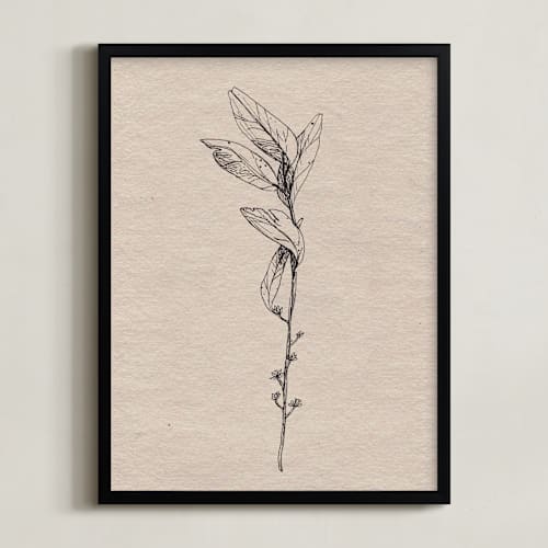 This is a brown paper art by Andrea Rose called dancing branches