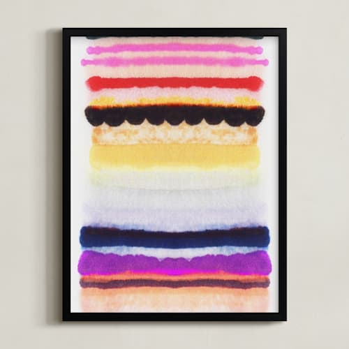 This is a vibrant cherry art with standard by HAPI ART called behind the veil 2