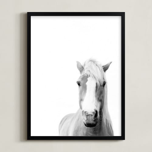 This is a black and white art by Debra Butler called presence