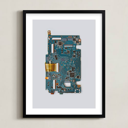 This is a electicity kids wall art with standard by Kamala Nahas called circuit board