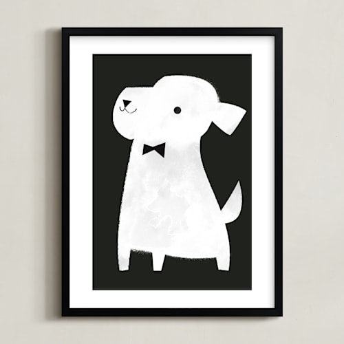 This is a black kids wall art by Lori Wemple called mr