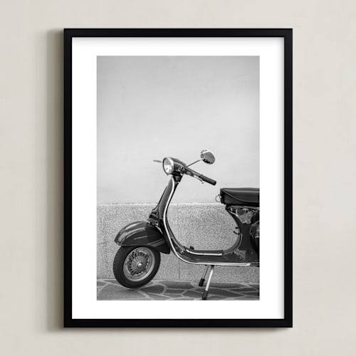This is a charcoal black kids wall art by Tania Medeiros called ciao